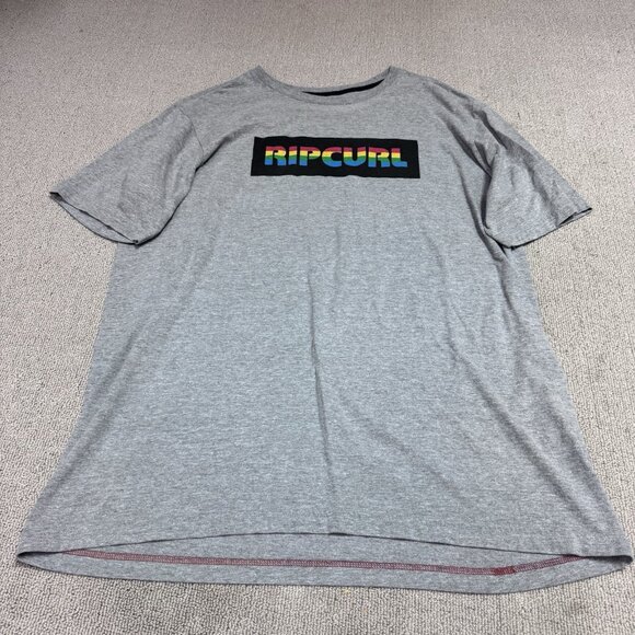 Ripcurl T-Shirt Men’s Gray Short Sleeve Size XXL - Picture 5 of 10